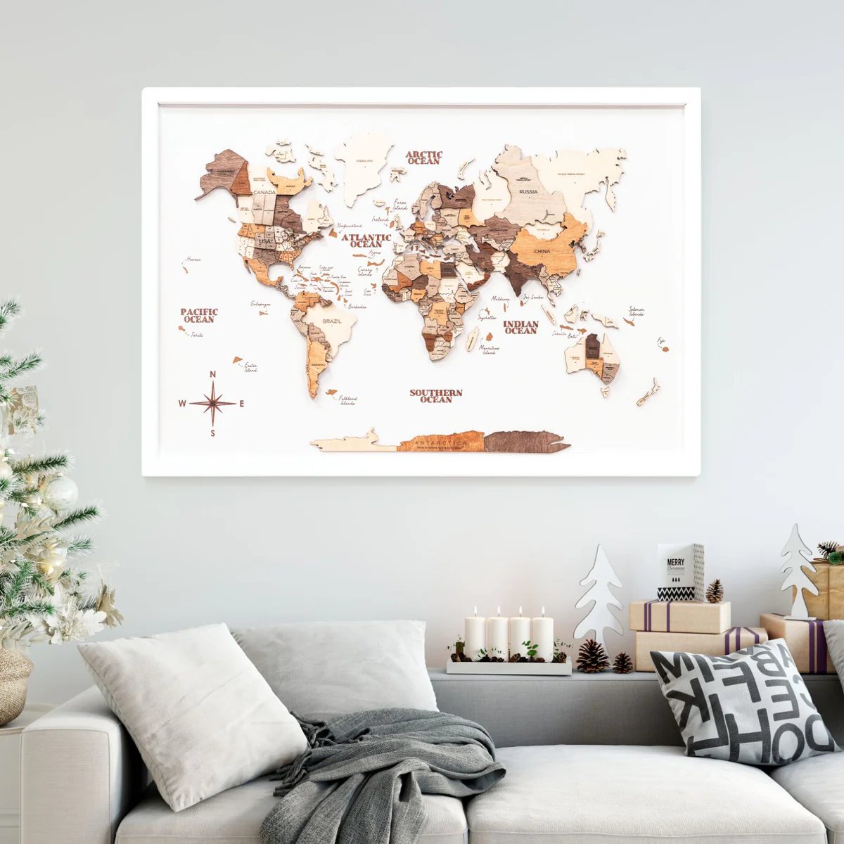 Mapa Viajero Cuadro - Imagen 9