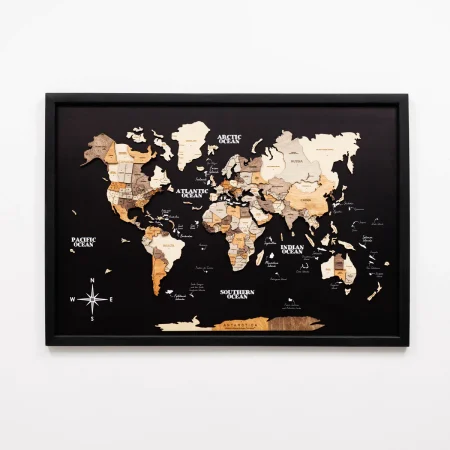 Mapa Viajero Cuadro
